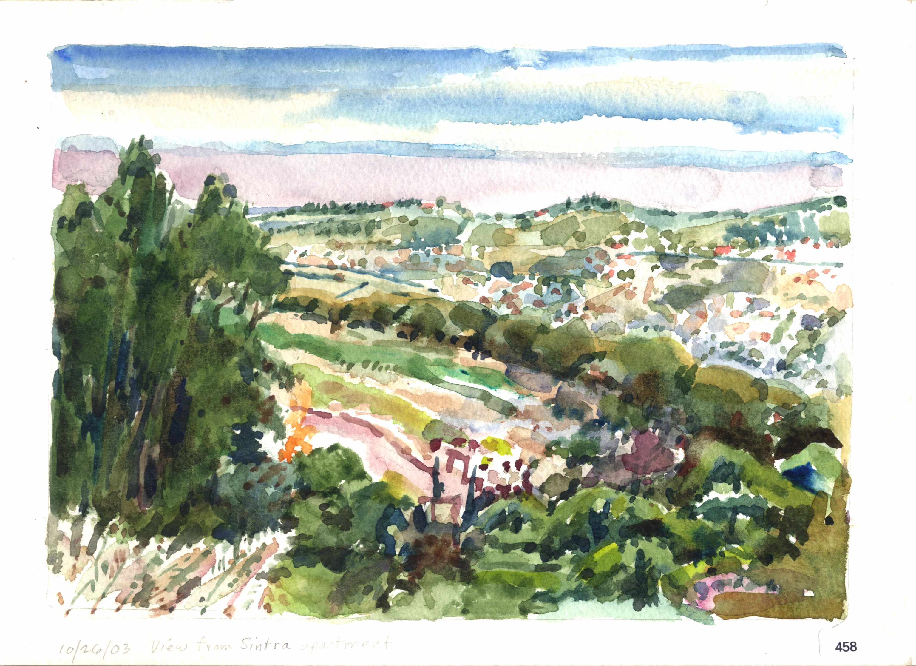 View from Sintra apartment