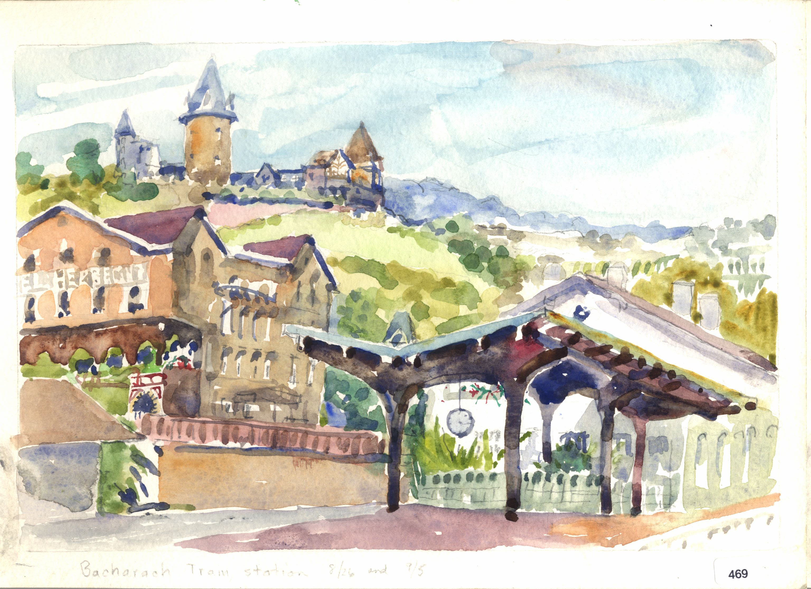 Bacharach train station