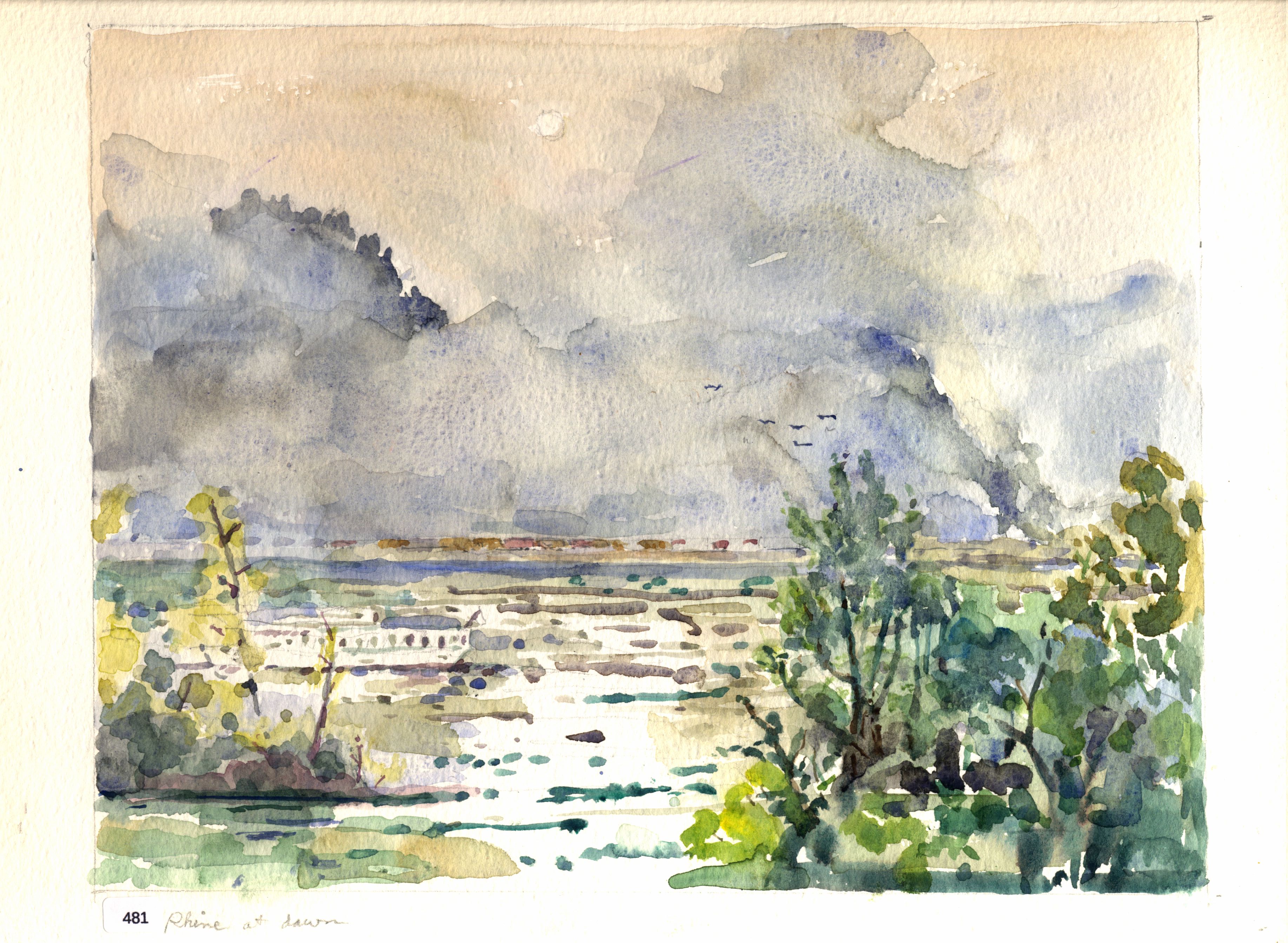 Rhine at dawn