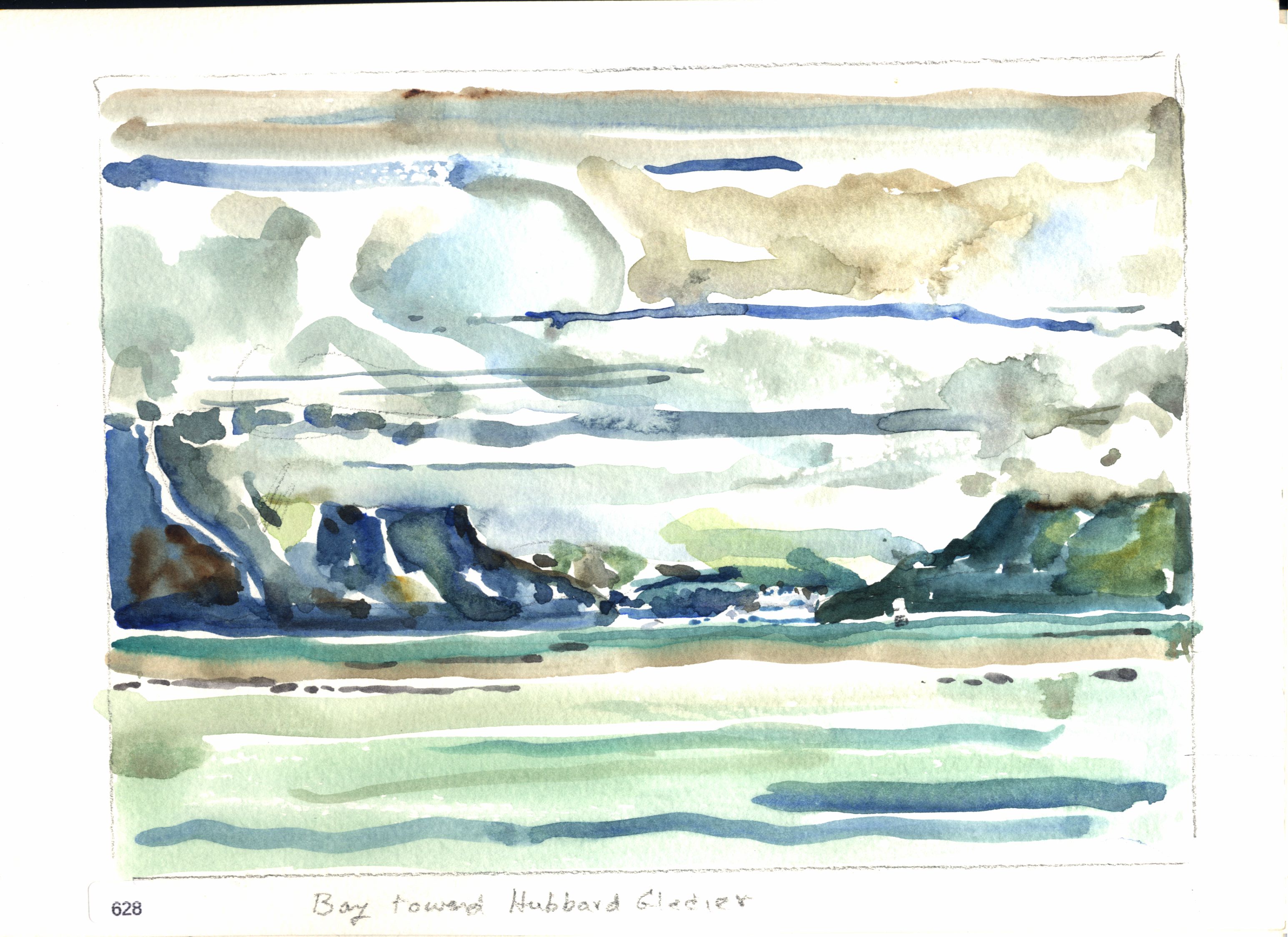 Bay toward Hubbard Glacier