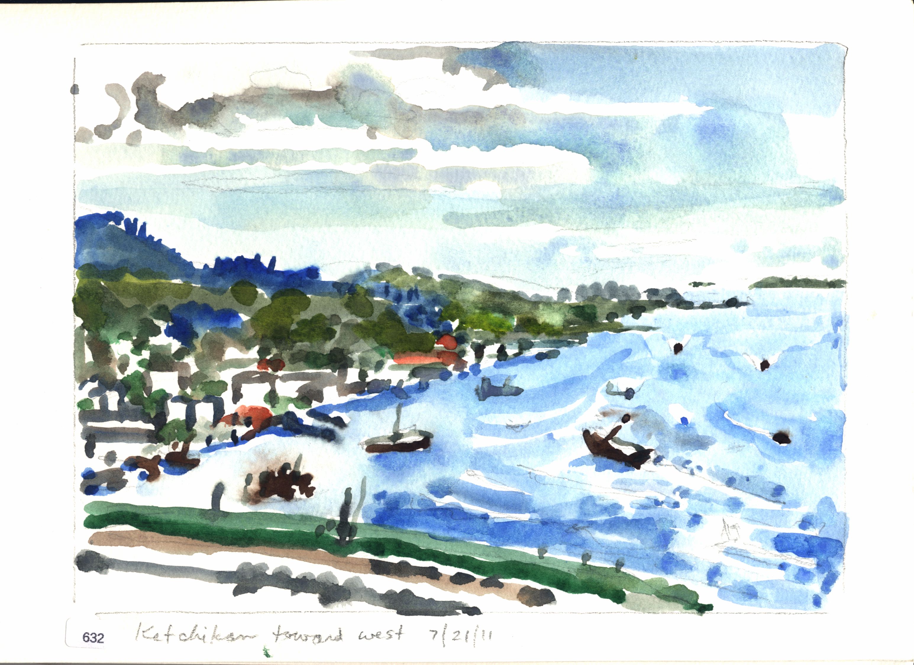 Ketchikan toward west