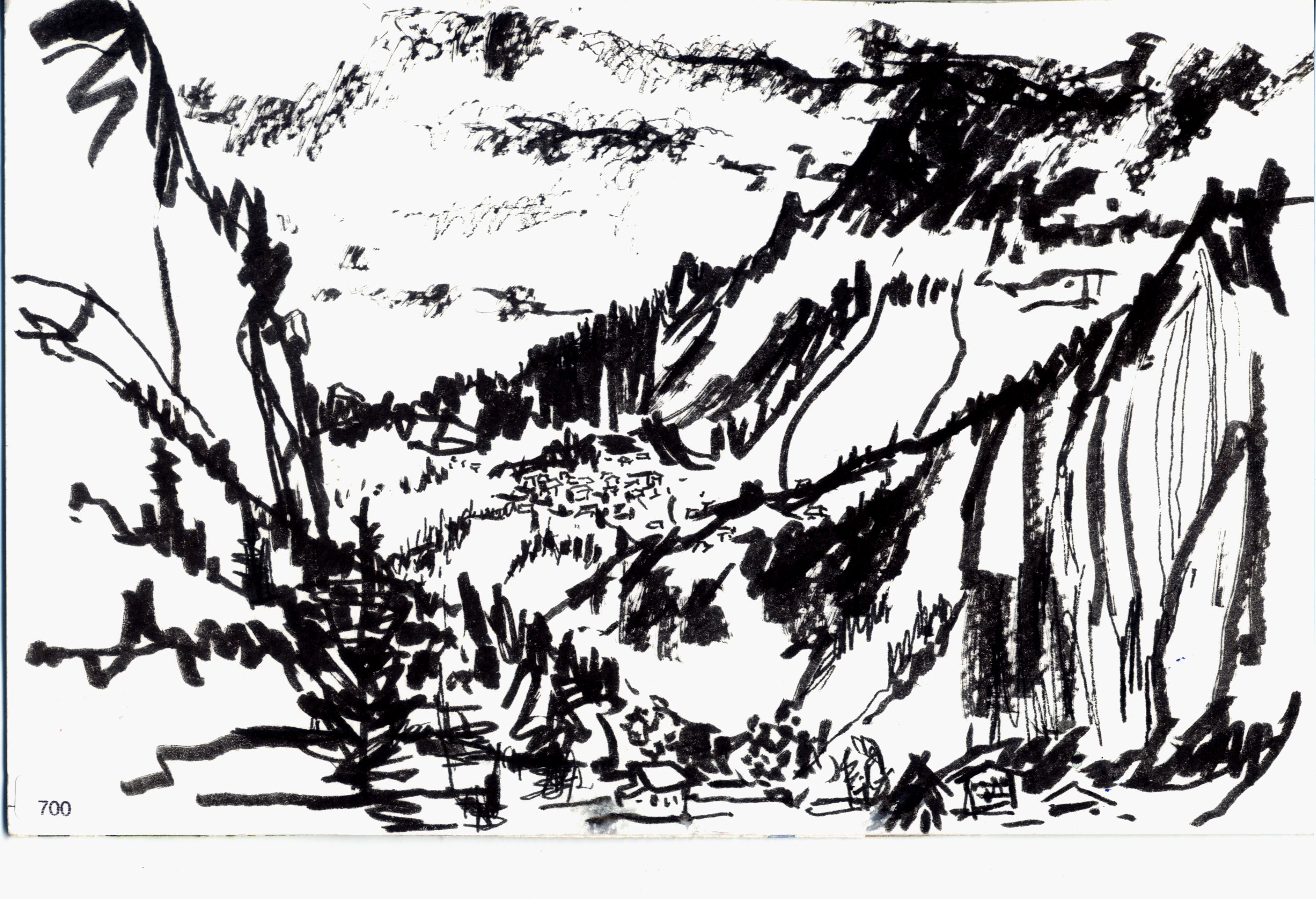At Murren, from bus station