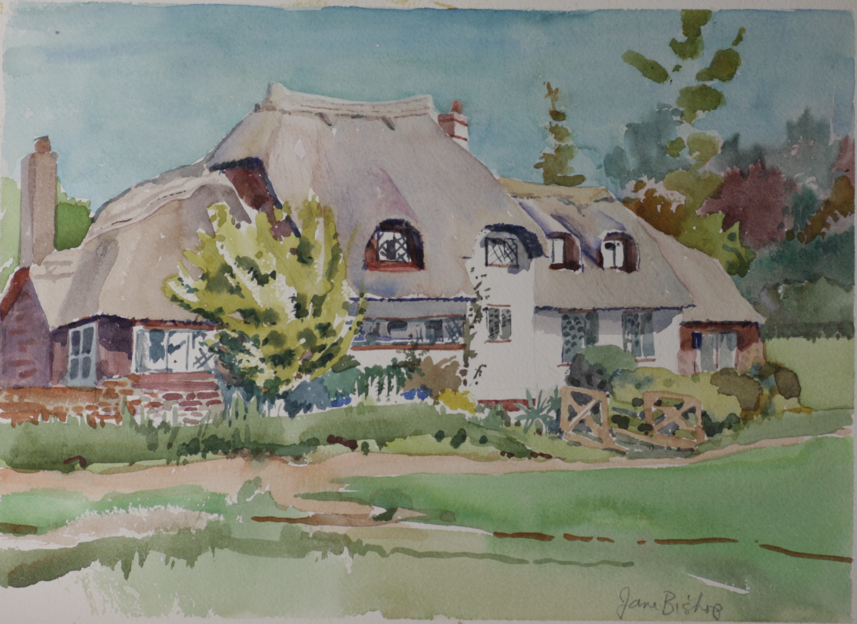 Thatched house “Outside of Dorchester”