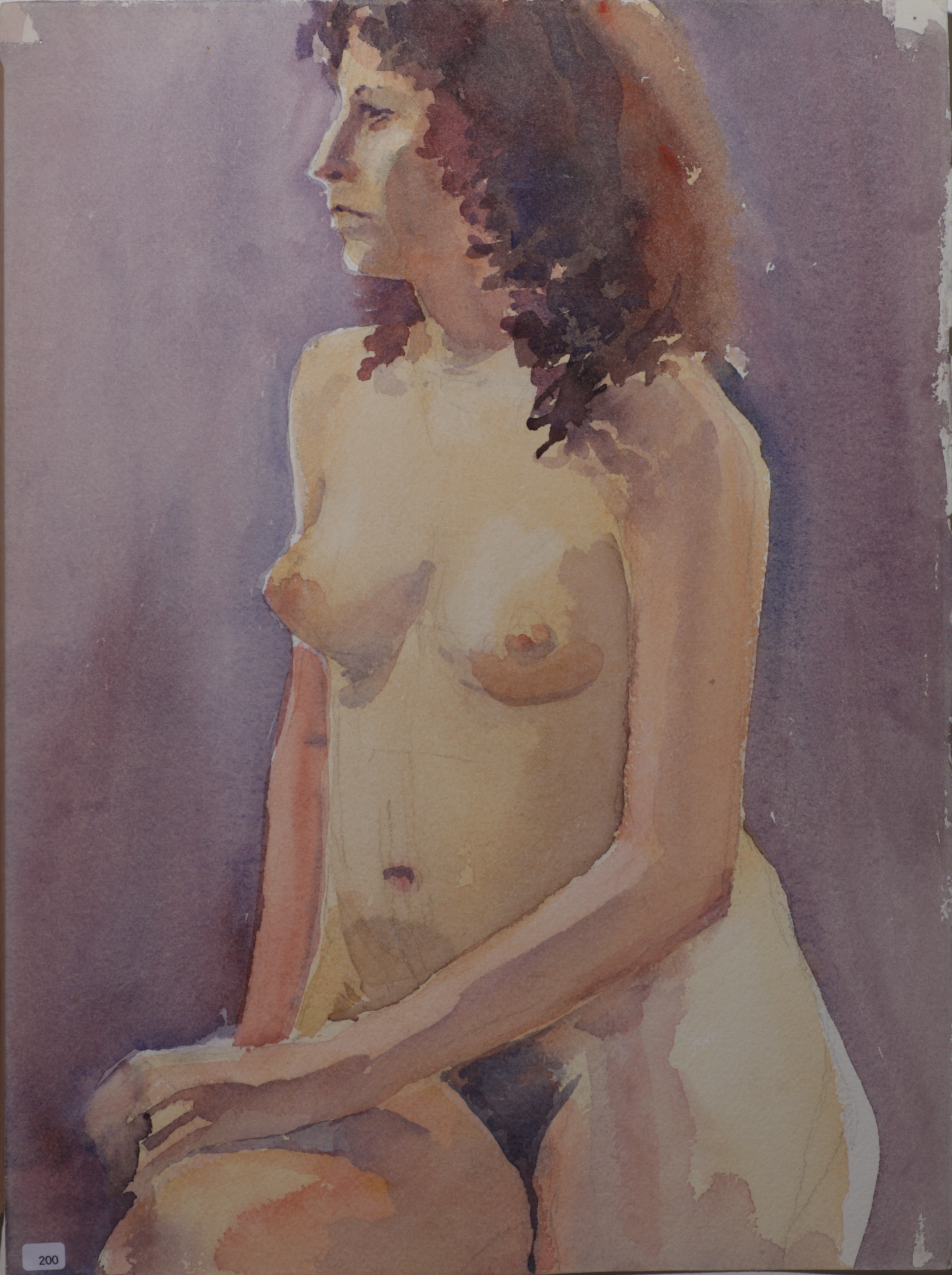 Nude woman