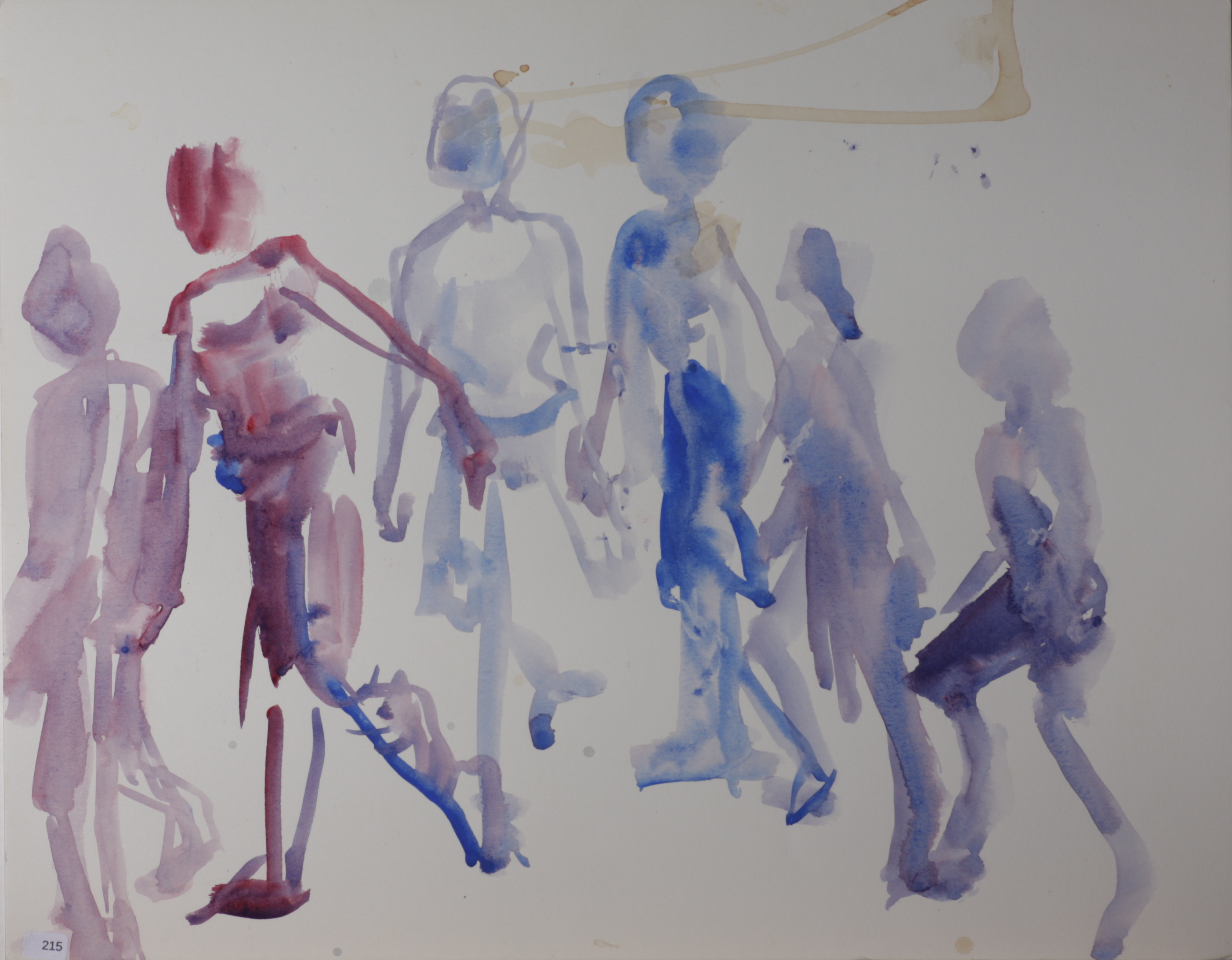 Motion study: 6 figures