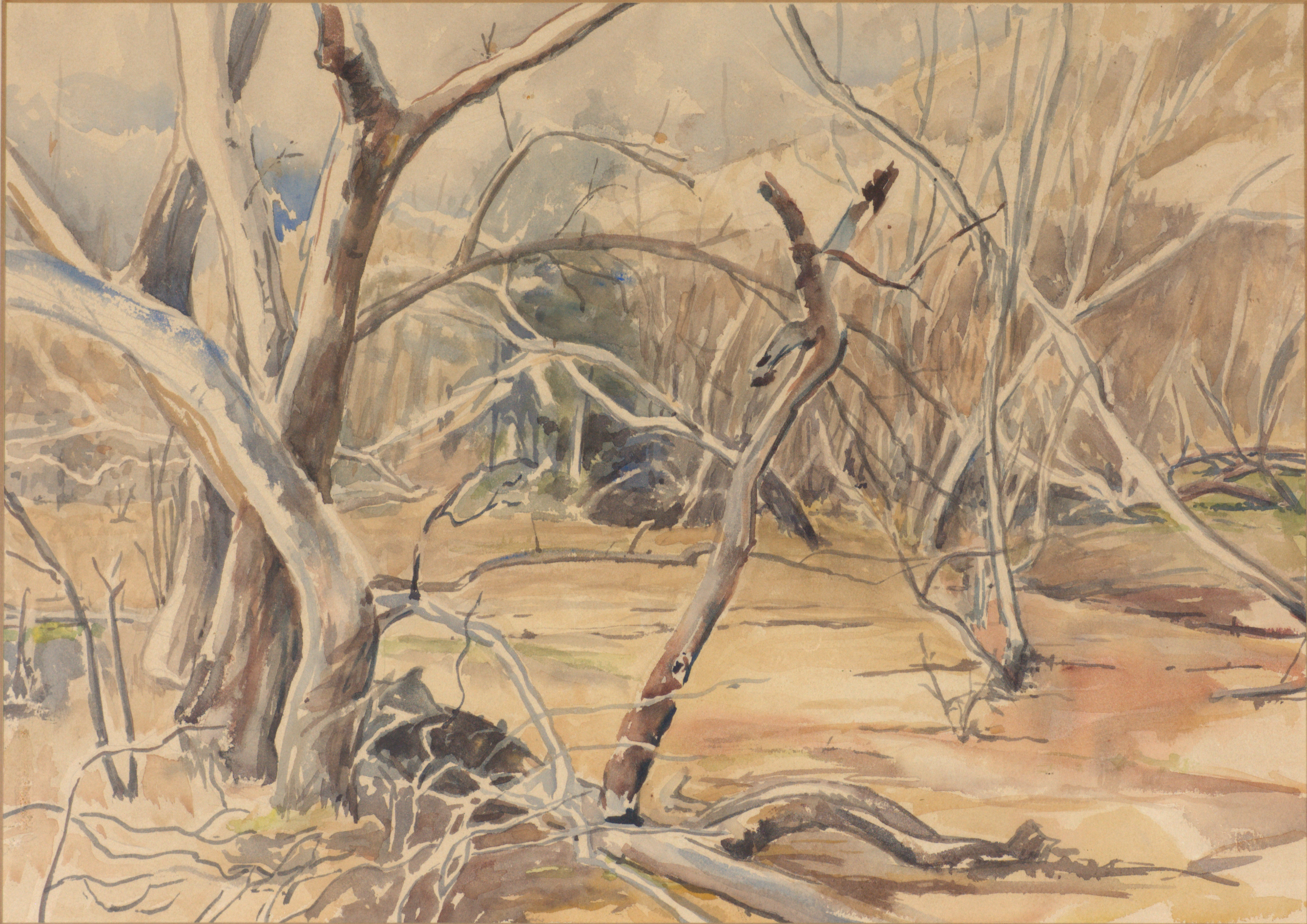 Bare trees