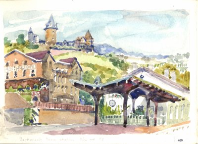 Bacharach train station