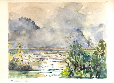 Rhine at dawn