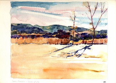 Taos Pueblo – from photo