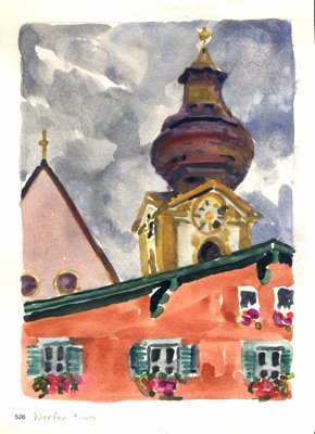 Werfen tower