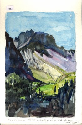 Rendezvous meadow view