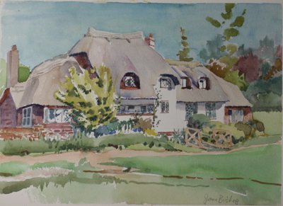 Thatched house “Outside of Dorchester”