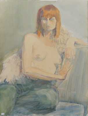 F semi-nude